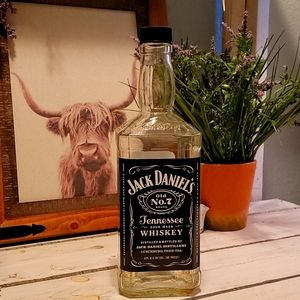 Jack Daniel's WHISKEY BOTTLE (empty)